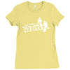 you know what they say about big feet Ladies Fitted T-Shirt