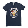 saitama's gym Ladies Fitted T-Shirt