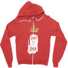don't be a dick Zipper Hoodie