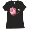 lion in a box Ladies Fitted T-Shirt