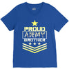 military, proud us army brother veteran u V-Neck Tee