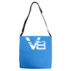 v8 motor sport sound drag race tuning hotrod route 66 turbo big Adjustable Strap Totes