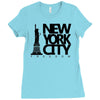 new york freedom Ladies Fitted T-Shirt