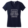 home taping is killing music Women's V-Neck T-Shirt