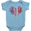 Heart Baby Bodysuit