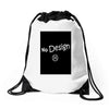 no design fashion Drawstring Bags
