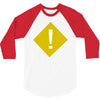 warning 3/4 Sleeve Shirt
