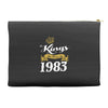 kings are born in 1983 Accessory Pouches