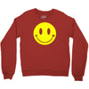 smiley face mens Crewneck Sweatshirt