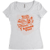 funny like a clown goodfellas mobster godfather Women's Triblend Scoop T-shirt