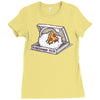 schr&ouml;dinger pizza Ladies Fitted T-Shirt
