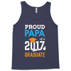 Class of 2017 Proud Papa Graduation Tank Top