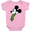 mickey puke Baby Onesie