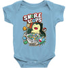 snore loops Baby Onesie