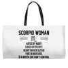 Scorpio Woman Weekender Totes