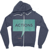 louder than words Zipper Hoodie