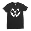 jack o lantern halloween Ladies Fitted T-Shirt
