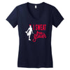 princess Women's V-Neck T-Shirt