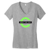 mind the gap kcco keep calm and chive on the chive Women's V-Neck T-Shirt