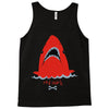 red blue shark Tank Top