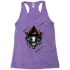 illuminati damage Racerback Tank