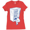 some choices are just out of reach Ladies Fitted T-Shirt
