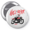 hell rider Pin-back button