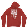 banksy street art zebra bar code Unisex Hoodie