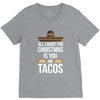 i love you and tacos V-Neck Tee
