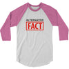 alternative fact 3/4 Sleeve Shirt