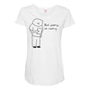 bad poetry Maternity Scoop Neck T-shirt