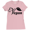vegan Ladies Fitted T-Shirt