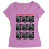 expressions of captain holt Women's Triblend Scoop T-shirt