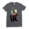 hellboy 4 Ladies Fitted T-Shirt
