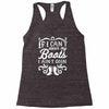if i can't wear my boots i ain't goin' Racerback Tank