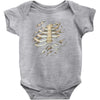 torn rib cage Baby Onesie