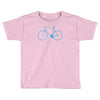 cycling bikes bike cycle riding retro sticker transfer tv funny iron o Toddler T-shirt
