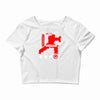 hadouken ryu Crop Top