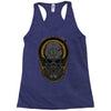 metal disk jockey Racerback Tank
