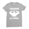 Training to be Like All Might Ladies Fitted T-Shirt