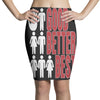 rude good better best, ideal birthday gift or present Pencil Skirts