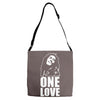 one love Adjustable Strap Totes