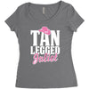 tan legged juliet Women's Triblend Scoop T-shirt