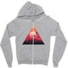 Triangle Zipper Hoodie