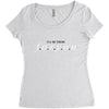 foryou Women's Triblend Scoop T-shirt