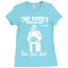 the big lebowski homage Ladies Fitted T-Shirt