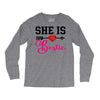 she is my bestie Long Sleeve Shirts