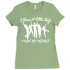 I Have a Little Help From My Friends Ladies Fitted T-Shirt