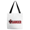 Fuck Cancer Deadpool Tote Bags