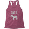 jack ass Racerback Tank